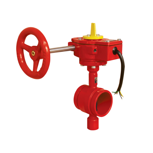 Grooved Type Butterfly Valve, UL/ULC/FM